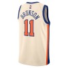 Dres New York Knicks Jalen Brunson Nike 2025-26 City Edition Bijela Swingman